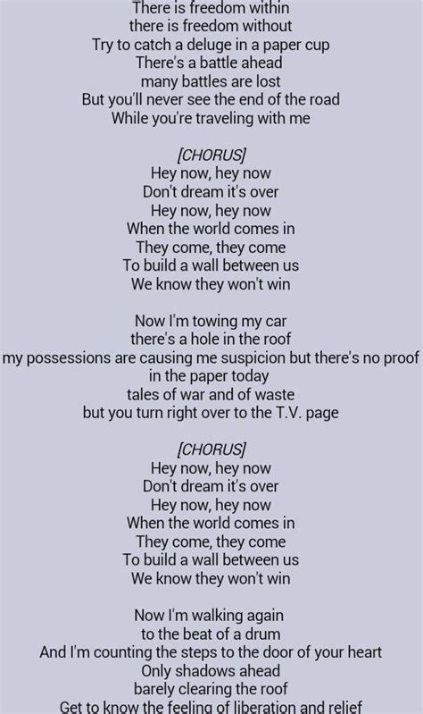 it over lyrics